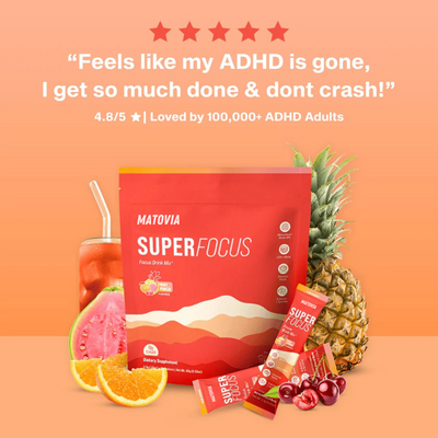 Matovia Superfocus Drink Mix