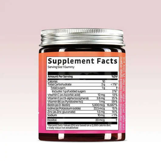 Matovia Biotin Hair Revival Gummies