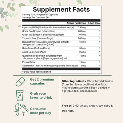 Matovia Liposomal NAD+