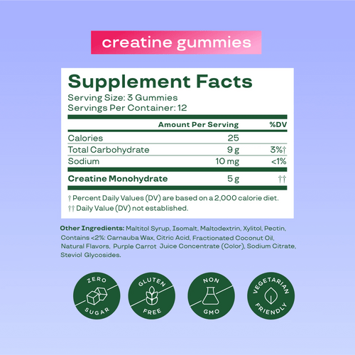 Matovia Bloom Creatine Gummies